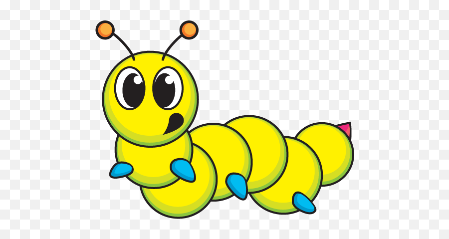 Download Caterpillar Png - Cartoon Caterpillar Png Emoji,Caterpillar Png