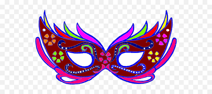 Masquerade Masks Clip Art Transparent - Masquerade Mask Clipart Emoji,Masquerade Mask Transparent Background