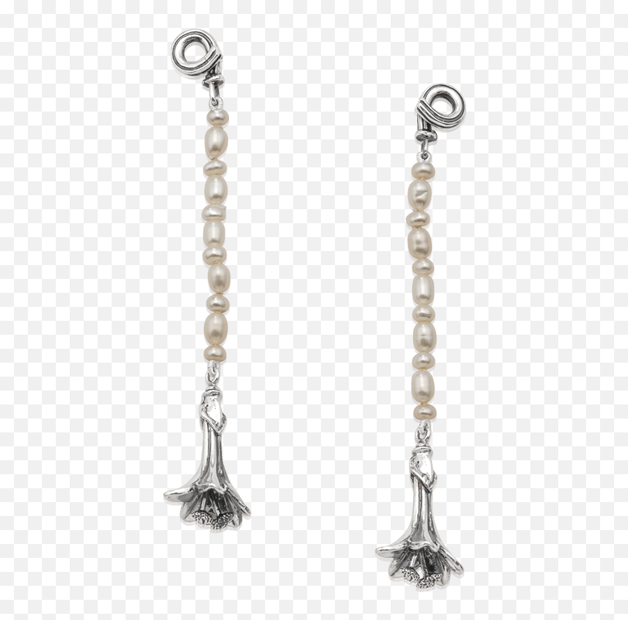 Silver Diamond Dangle Earrings - Silver Dangly Earrings Png Emoji,Chanel Cc Logo Earring
