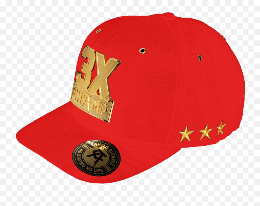 3x Champ Metal Red - For Baseball Emoji,Canelo Logo