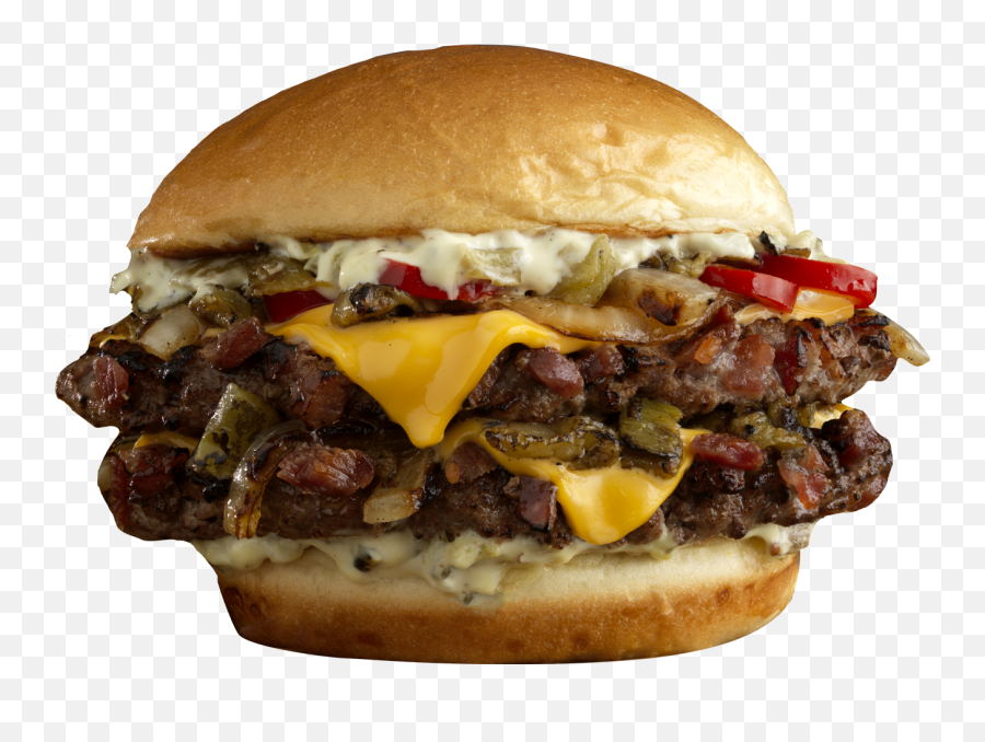 Bacon Hatch Smash Burger - Bacon Buffalo Wild Wings Burgers Emoji,Smashburger Logo
