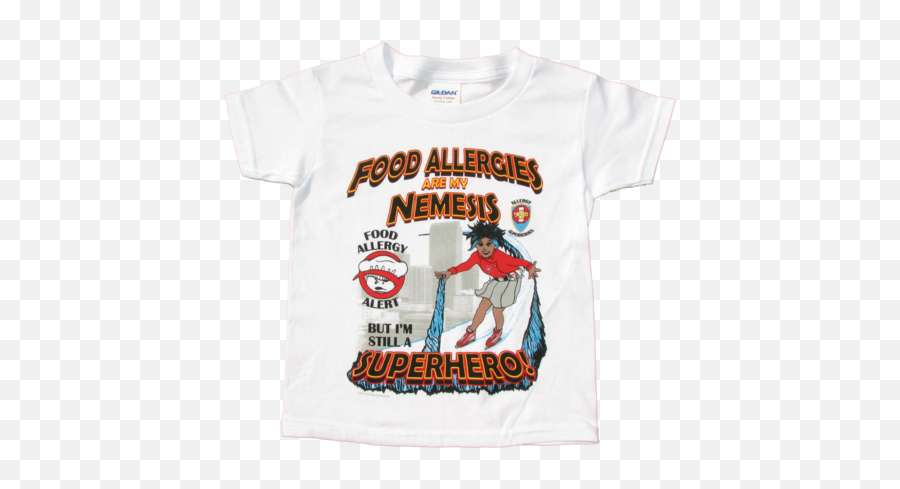 Allergy T Emoji,Super Hero Logo Shirts