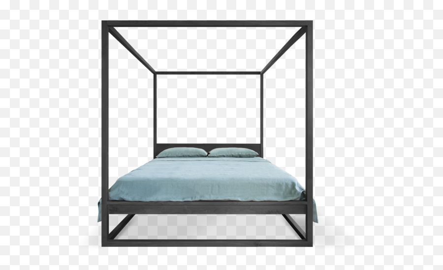 Modern Canopy Double Bed In Wood U2013 Kuda Design En Emoji,Kuda Png