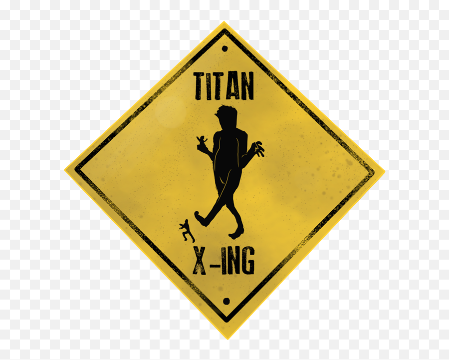 Titan X - Ing By Benzy Titans Attack On Titan Vehicle Logos Traffic Sign Emoji,Attack On Titan Logo