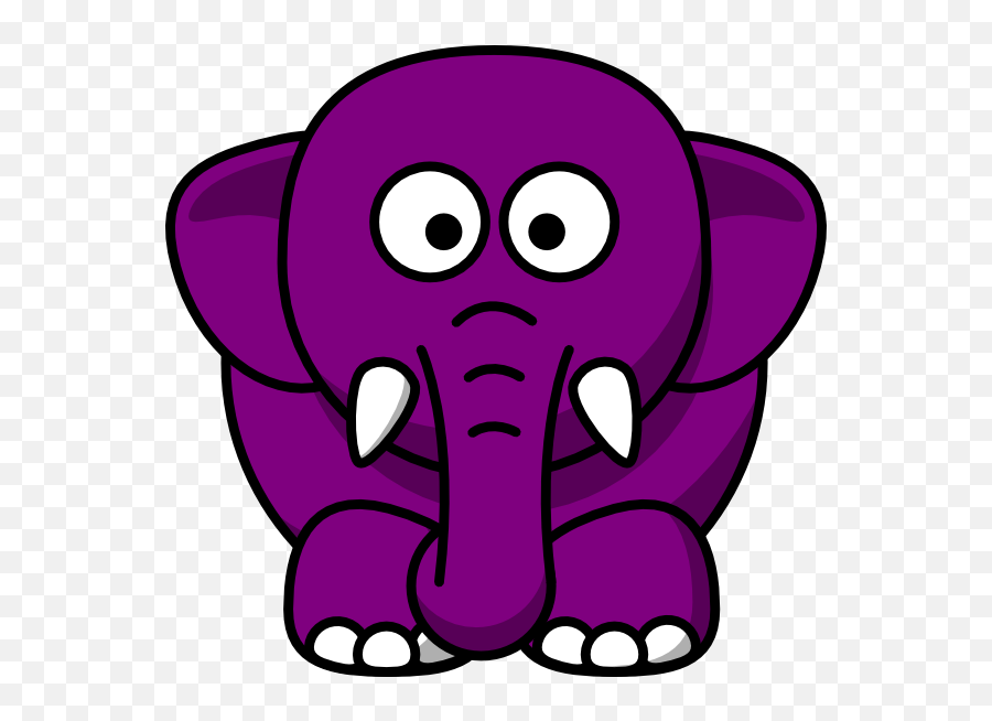 Download Baby Clipart - Pink Elephant Clipart Png Image With Purple Elephant Emoji,Baby Elephant Clipart