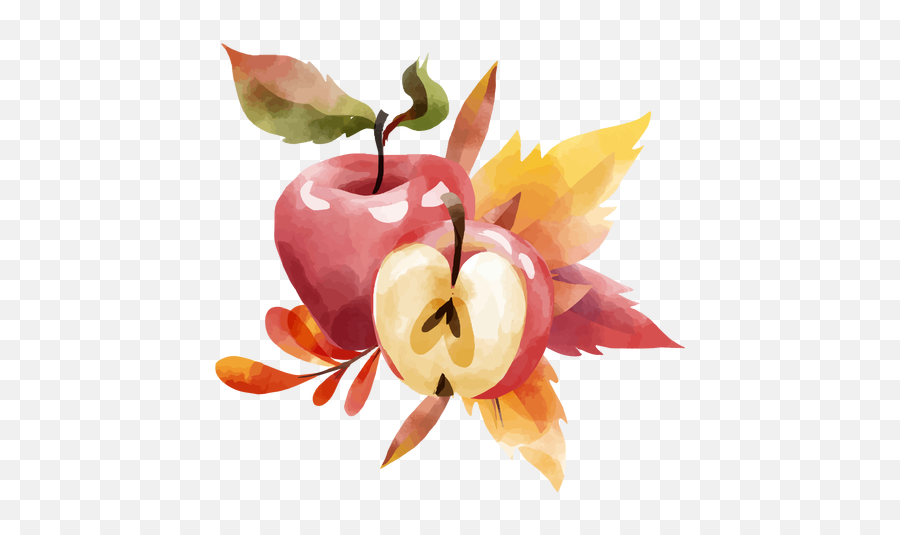Basket Of Apples Autumn Season Transparent Png U0026 Svg Vector Emoji,Blowing Fall Leaves Clipart