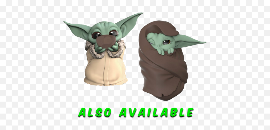 Hasbro Star Wars The Mandalorian Baby Yoda Bounties The Emoji,Yoda Head Png