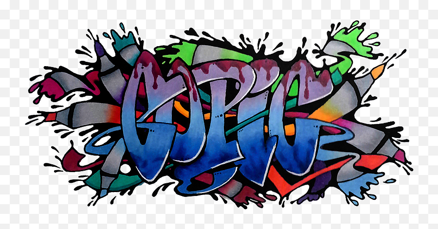 Transparent Background Graffiti Png - Background Graffiti Hd Emoji,Graffiti Png