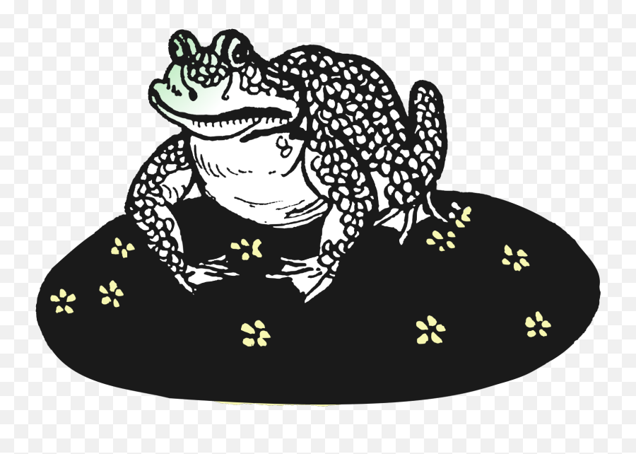 Frog Svg Vector Frog Clip Art - Svg Clipart Emoji,Cute Frog Clipart Black And White