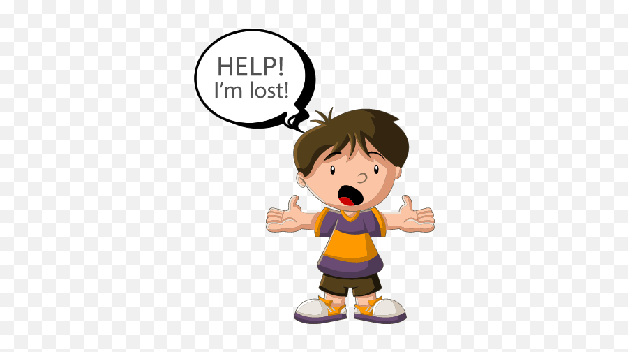 Library Of Ask Someone For Help Clipart - Lost In The Mall Clipart Emoji,Help Clipart