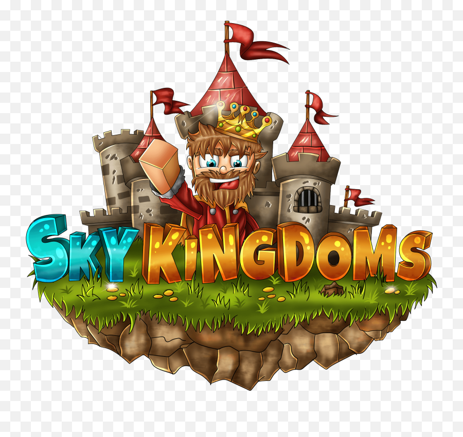 Minecraft Kingdom Logo - Sky Kingdoms Minecraft Emoji,Hypixel Logo
