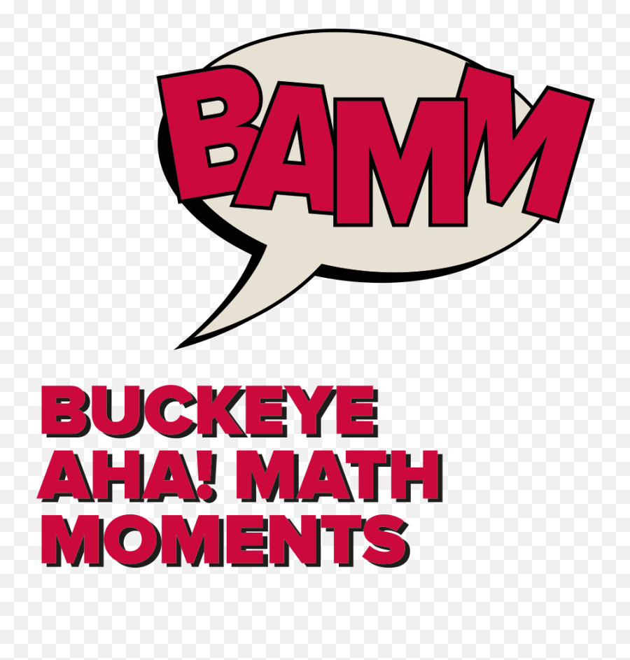 Buckeye Aha Math Moments Department Of Mathematics - Language Emoji,Ohio State Buckeyes Logo