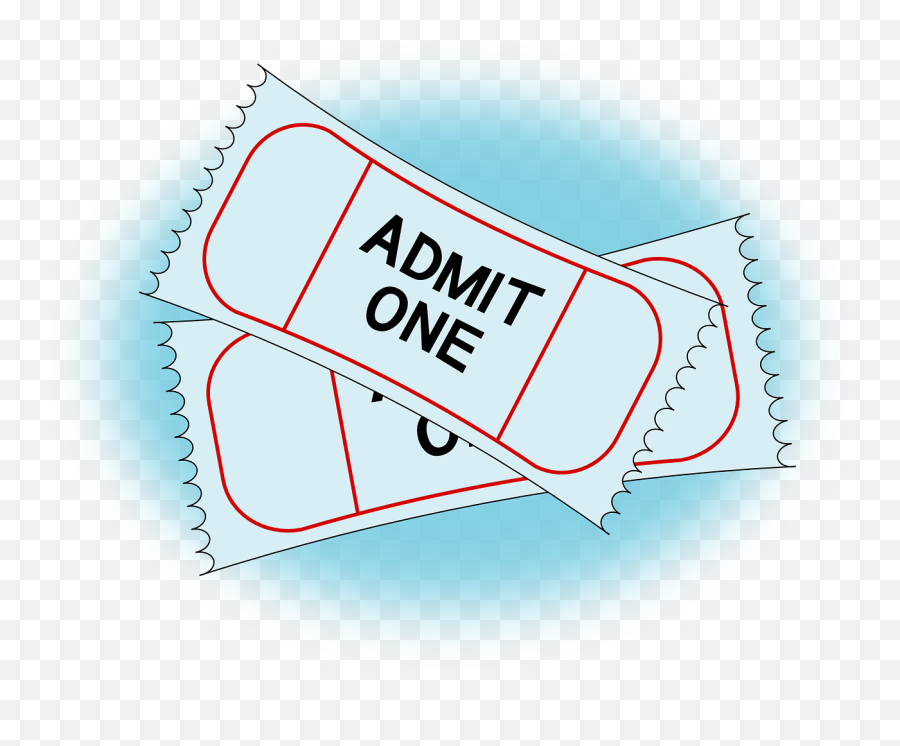 Movie Ticket Clip Art Png Download - Clip Art Emoji,Movie Ticket Clipart