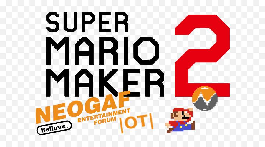 Super Mario Maker Emoji,Super Mario Maker 2 Logo