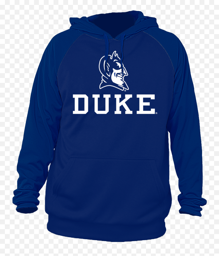 Duke Blue Devils Hooded Sweatshirt - Royal Icon Duk4p912 12 Pack Unisex Emoji,Duke Logo