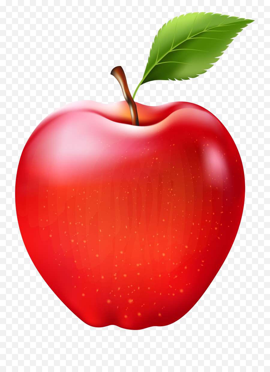 Download Apple Transparent Png Clip Art - Transparent Clip Art Apple Emoji,Apple Transparent Background