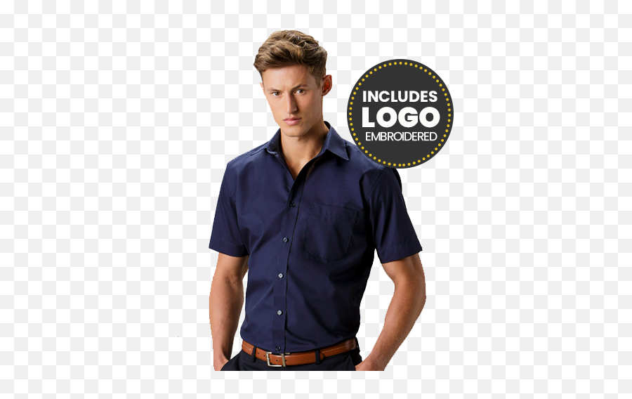 Personalised Embroidered Work Shirts Emoji,Work Shirts With Logo