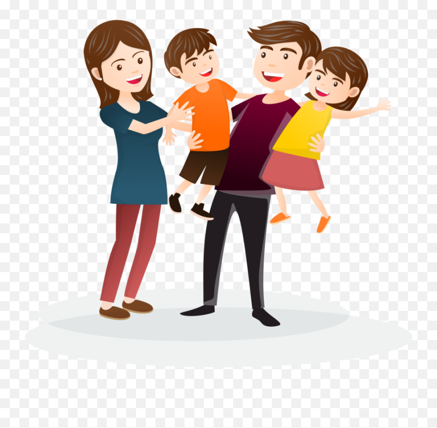 Family Clipart Transparent Background - Clear Background Family Clipart Transparent Emoji,Family Clipart