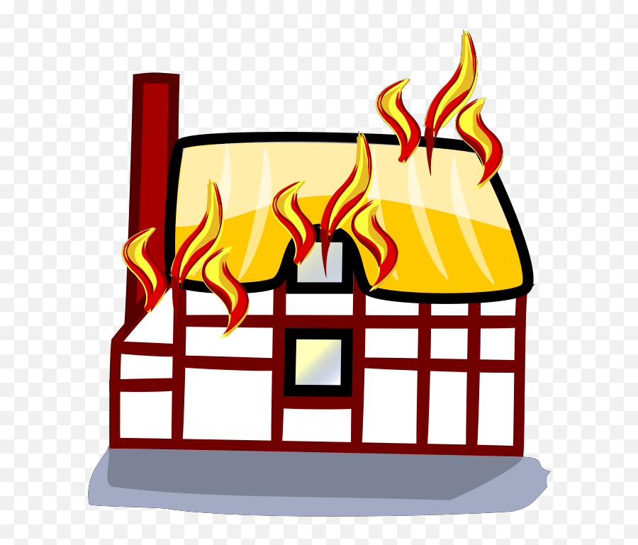 Animated House On Fire Clipart - Full Size Clipart 5698747 House Fire Animated Emoji,Fire Fly Clipart