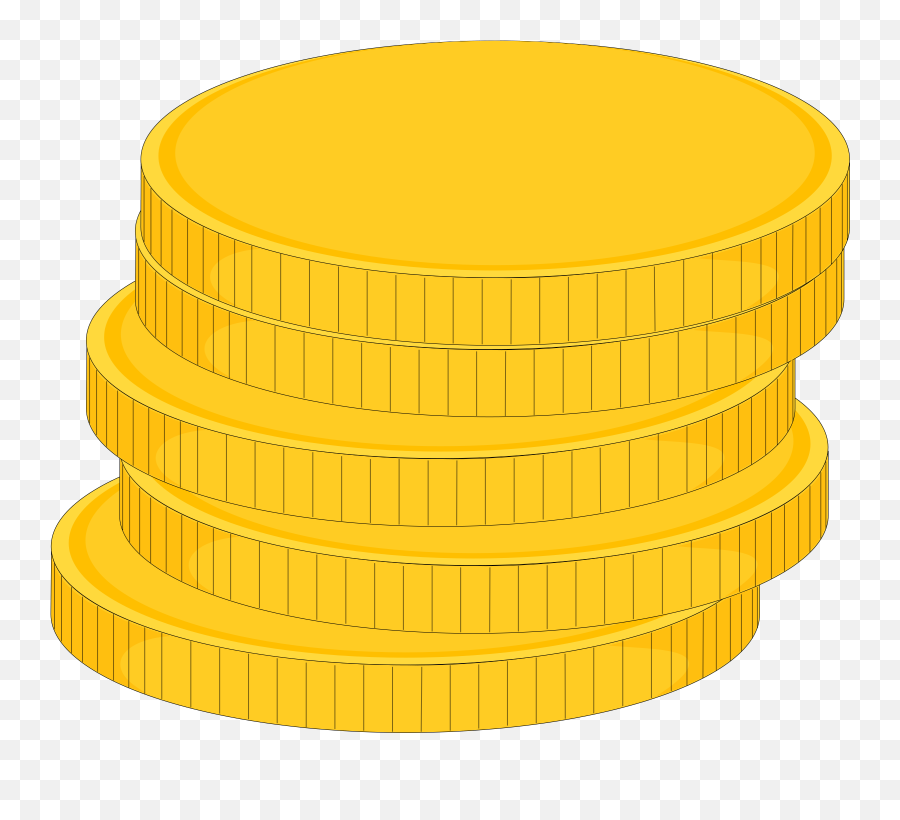 Coins Gold Stacked - Free Vector Graphic On Pixabay Emoji,Gold Coins Transparent
