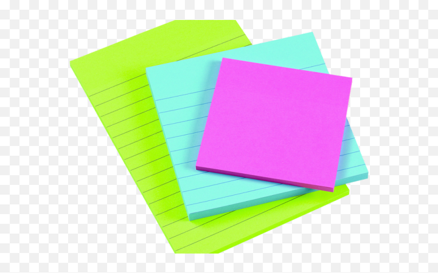 Download Hd Post It Clipart Sticky Note - Post It Note Clip Horizontal Emoji,Sticky Note Png