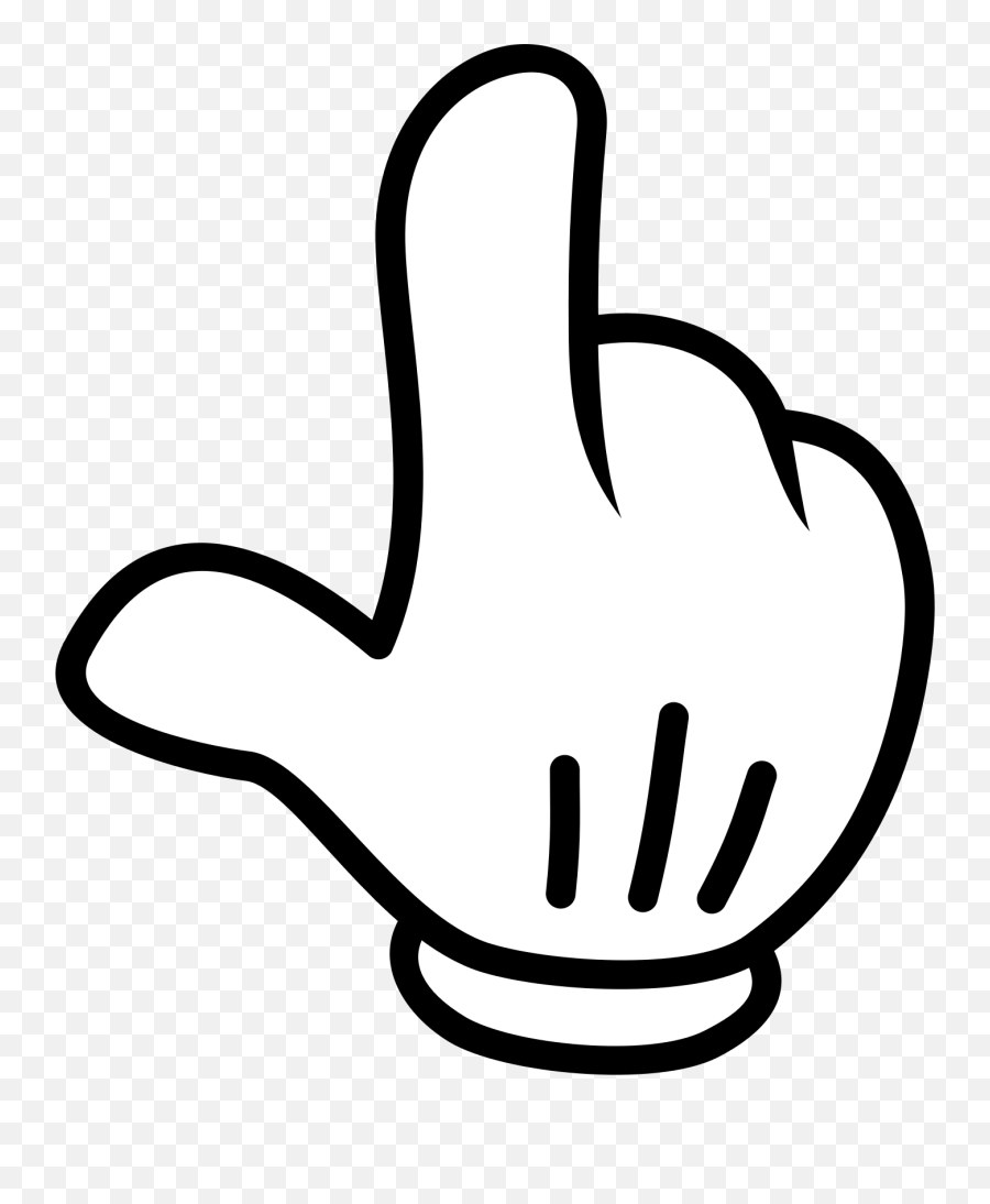 Mouse Cursor Png - Pointing Hand Cartoon Png Emoji,Mouse Cursor Png