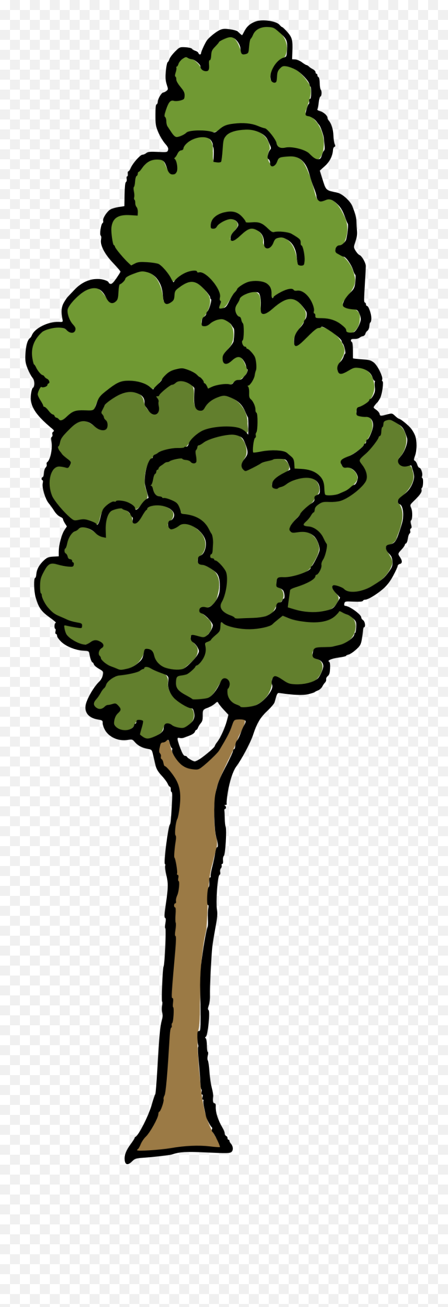 Cartoon Tree Vector Svg Png - Sketch Emoji,Cartoon Png
