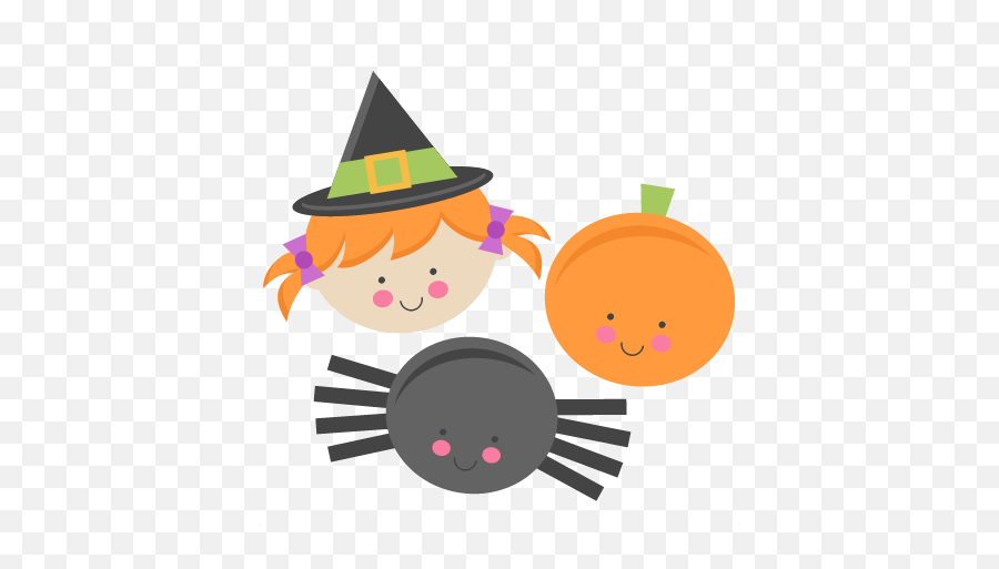 Cute Halloween Pumpkins Free Download 458409 - Png Images Clip Art Cute Halloween Monsters Emoji,Cute Pumpkin Clipart