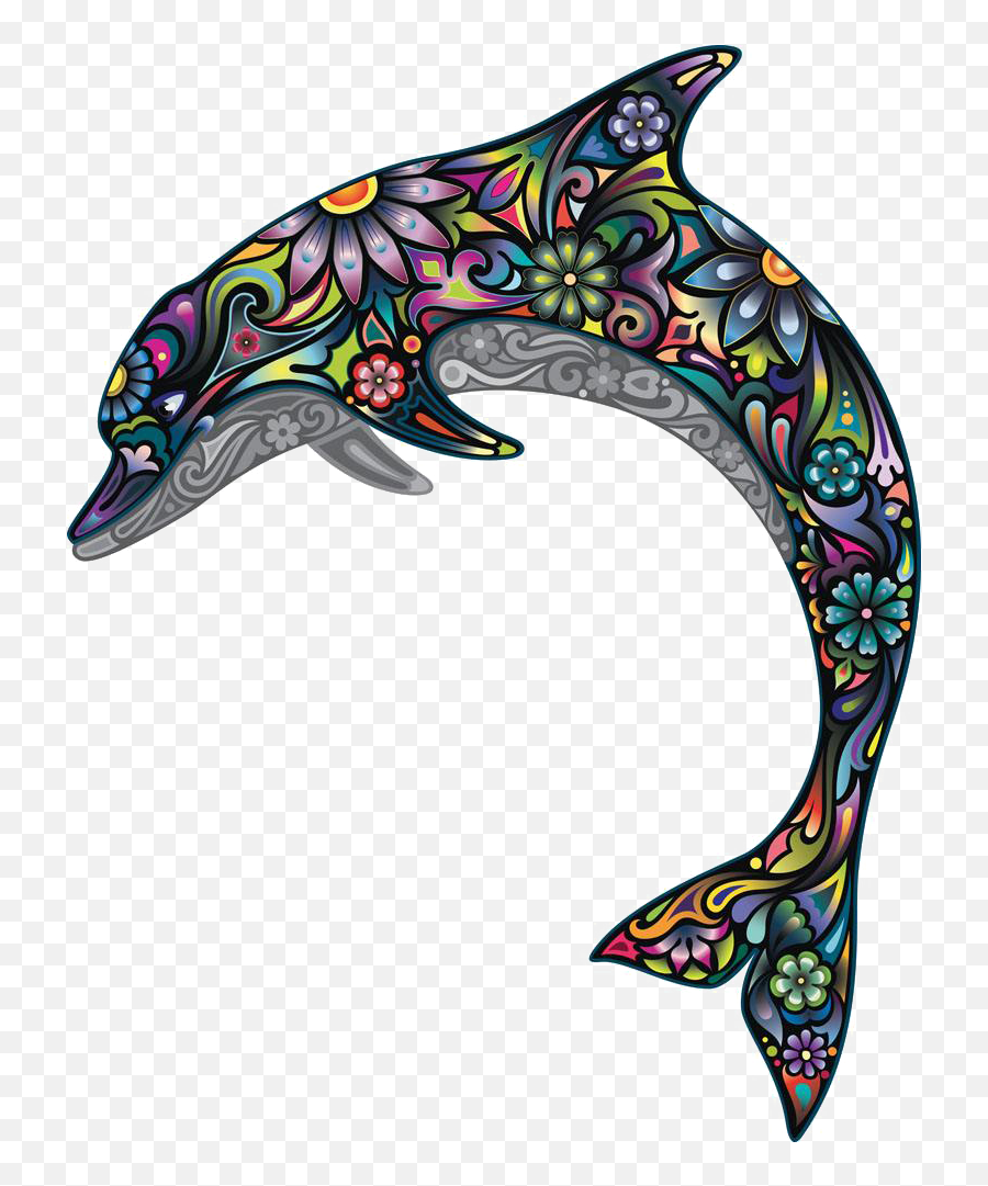 Dolphin Dibujos De Delfines Para Pared - Logo Delfines Emoji,Dolphin Logo
