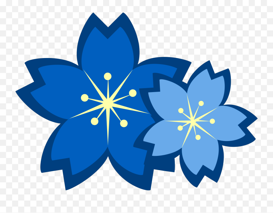Flower Clipart Free Clipart Images 6 - Clipartingcom Blue Blossom Flower Clipart Emoji,Free Flower Clipart