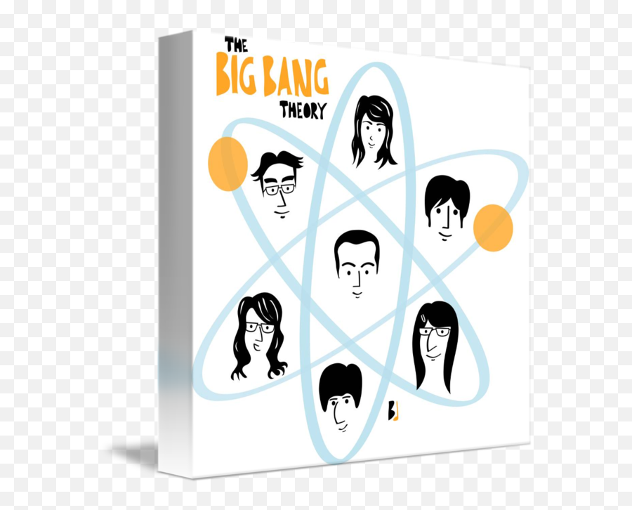 The Big Bang Theory By Marcelo Badari Emoji,Big Bang Theory Logo