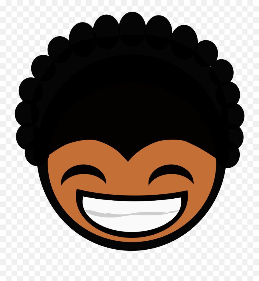 Black Man - Black Person Clip Art Emoji,Afro Clipart