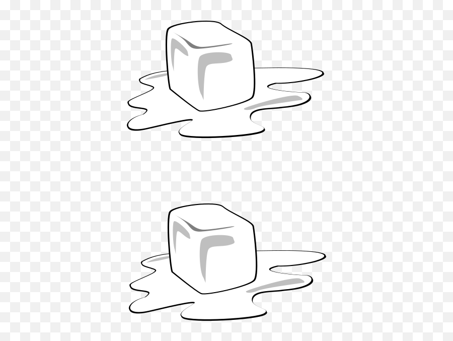 Ice Cubes Clip Art At Clkercom - Vector Clip Art Online Black And White Clipart Png Oce Cube Emoji,Ice Cube Clipart