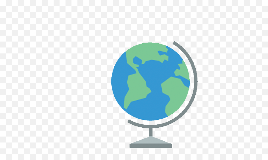 Globe Png Transparent - Globe With No Background Hd Png Vertical Emoji,Globe Png