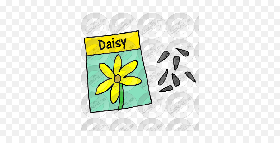 Daisy Seeds Picture For Classroom Emoji,Seeds Clipart