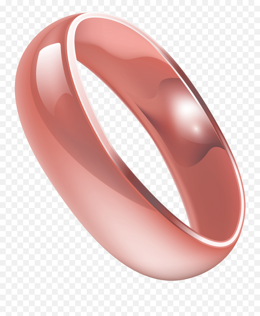 18k Wg - Solid Emoji,Wedding Ring Png