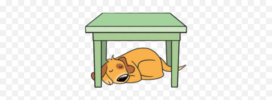 Library Of Dog And Cat Under The Desk Svg Free Download Png - Under Preposition Emoji,Desk Clipart
