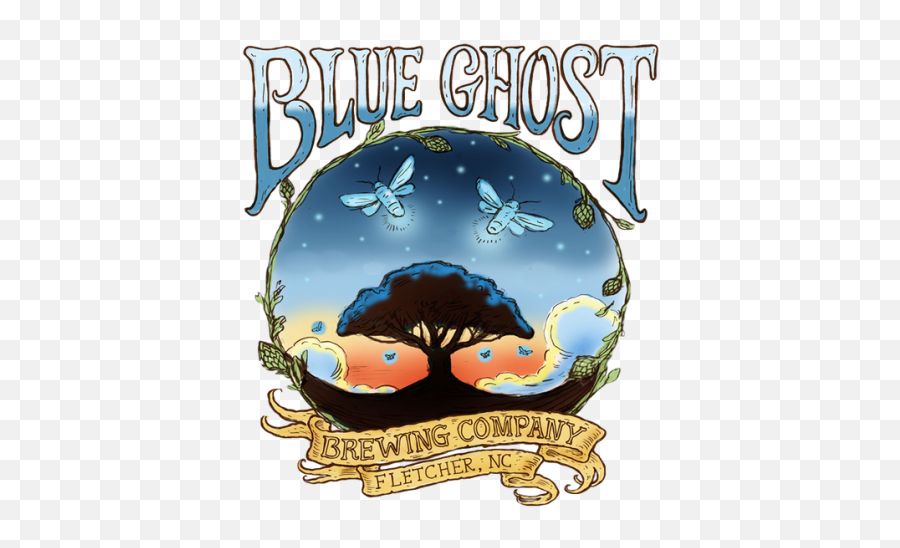 Our Name - Blue Ghost Brewing Company Underwood Road Fletcher Nc Emoji,Fire Fly Clipart