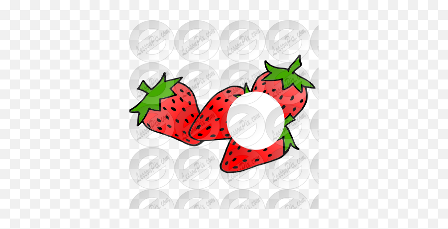 Strawberries Picture For Classroom - Four Strawberries Clip Art Emoji,Strawberries Clipart