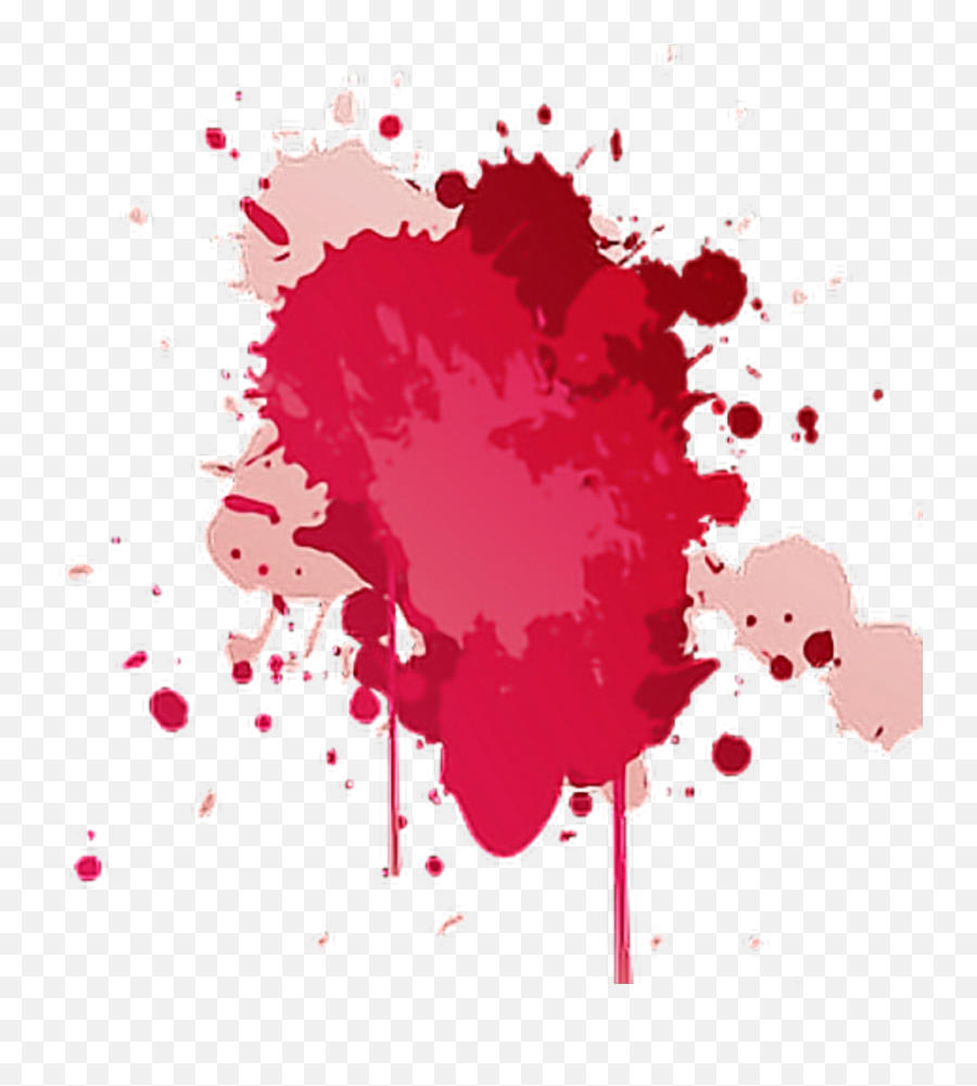 Watercolor Red Paint Splatter - Red Ink Splatter Png Emoji,Red Paint Splatter Png