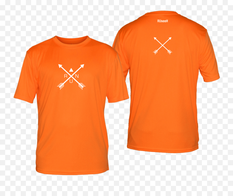 Mens Reflective Short Sleeve Shirt - Jersey Running T Shirt Pattern Emoji,Crossed Arrows Logo