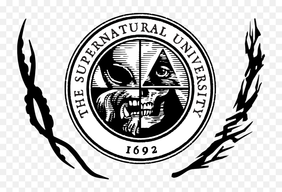 Alumni Store U2014 Supernatural University Emoji,Supernatural Logo