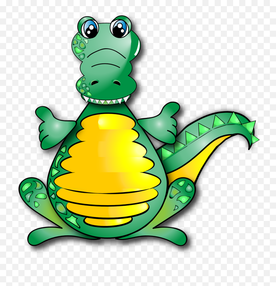 Crocodile Funny Alligator Cute Transparent Image Digital - Crocodile Drawing Cartoon Emoji,Louisiana Clipart