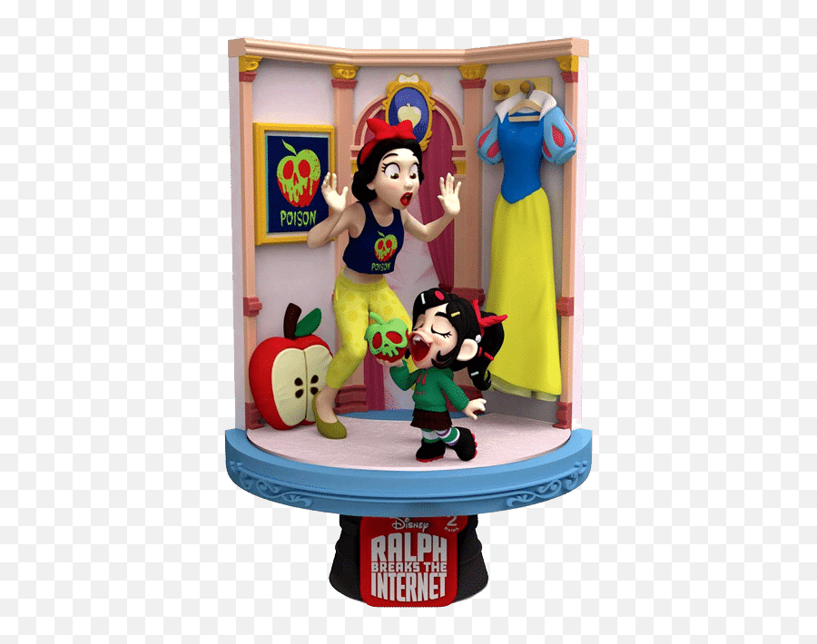 D - Stage Ralph Breaks The Internet Vanellope And Snow White Emoji,Snow White Png