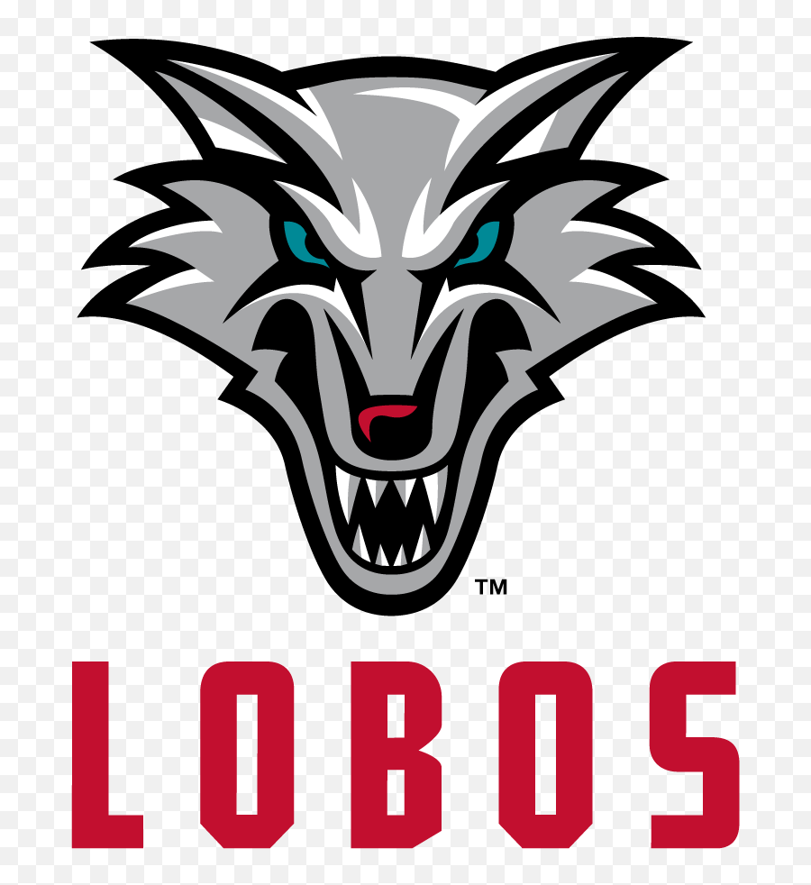 New Mexico Lobos Secondary Logo - Ncaa Division I Nr Emoji,Wolf Eyes Png