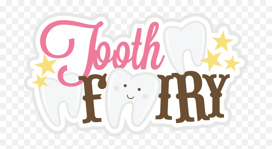 Download Tooth Fairy Title Svg Scrapbook Title Tooth Fairy Emoji,Tooth Transparent Background