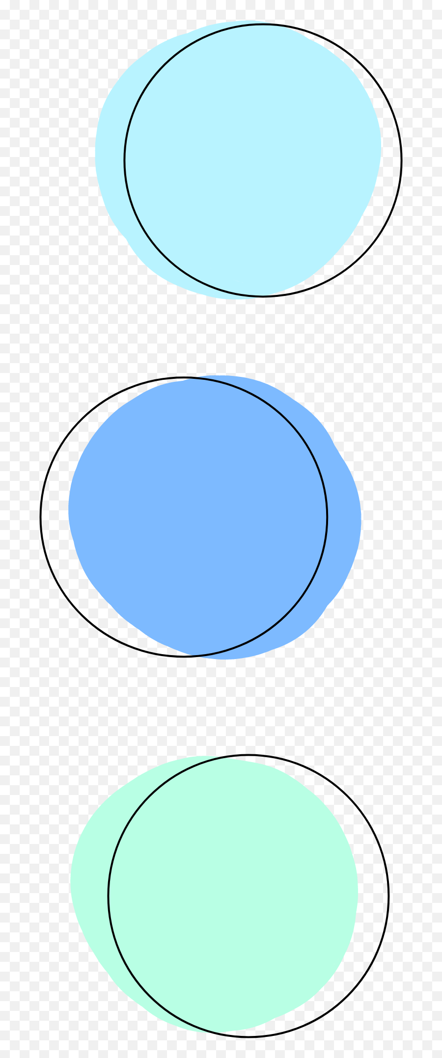 Freetoeditaesthetic Circle Circles Colors Blue Green Emoji,Red And Blue Circle Logo