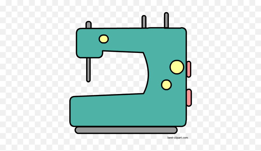 Cute Sewing Machine Clipart - Sewing Machine Feet Emoji,Sewing Machine Clipart