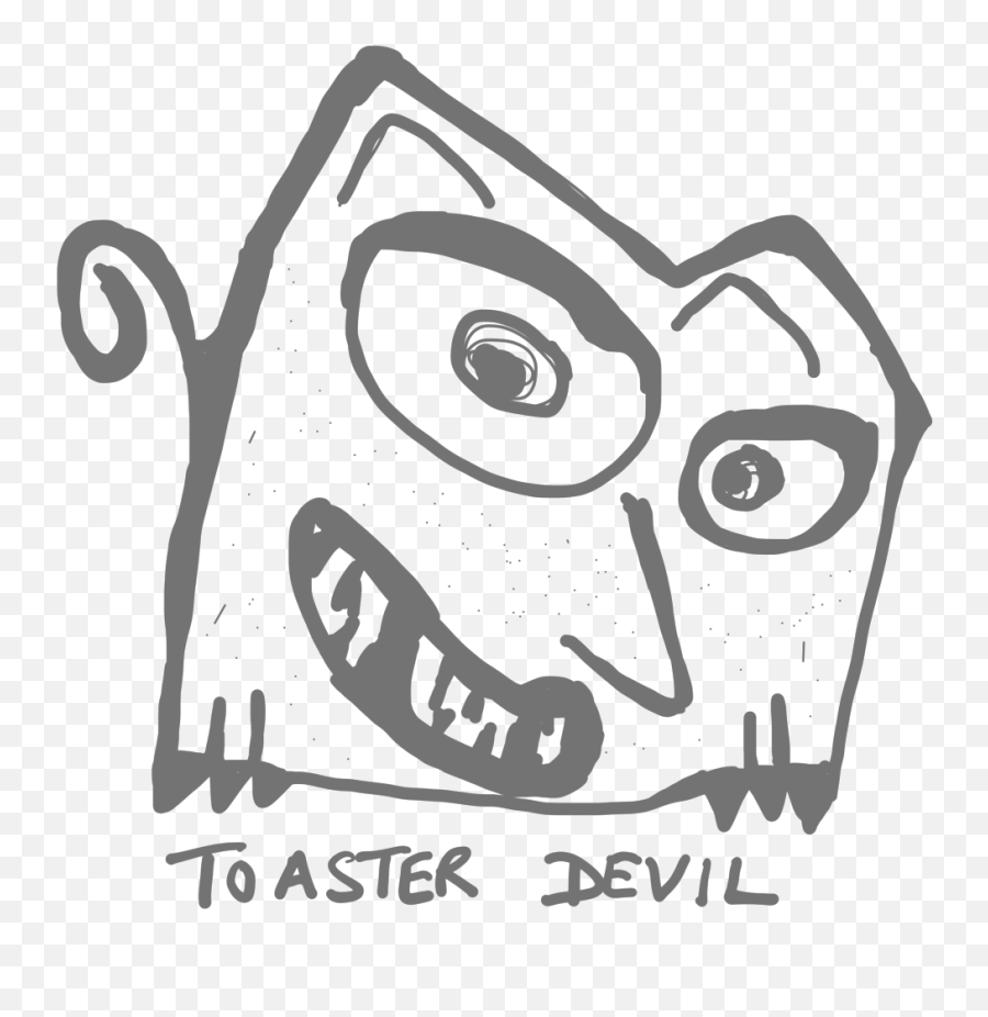 Toaster Devil Snod Rat Emoji,Devil Png