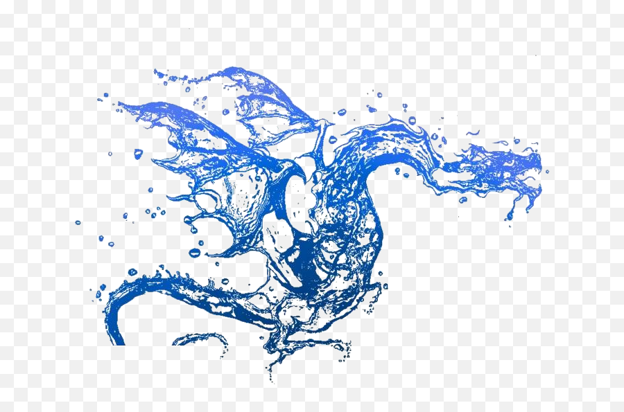 Transparent Yang Water Dragon Silhouette Png Clip Art - Sketch Emoji,Dragon Silhouette Png